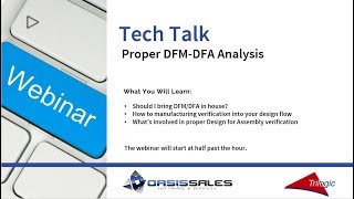 Tech Talk  Proper DFMDFA Analysis [upl. by Dinsdale]