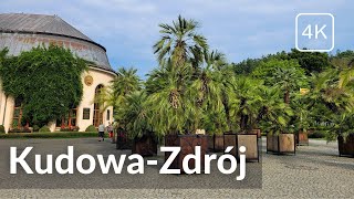 KudowaZdrój  Tężnia solankowa  Park Zdrojowy  4K 60 fps  relaks [upl. by Annailuj851]