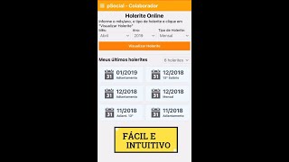 Como usar o aplicativo para holerite online de forma simples e rápida [upl. by Huntingdon811]