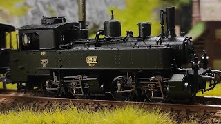 HO scale model railway in Germany epoche I  Roco BB II mallet tank engine kbaystsb [upl. by Adnuhs]