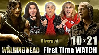 THE WALKING DEAD 10x21 quotDivergedquot FAMILY REACTION [upl. by Kirby39]