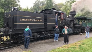 Cass Scenic Railroad Ride part 1 [upl. by Hgieleak]