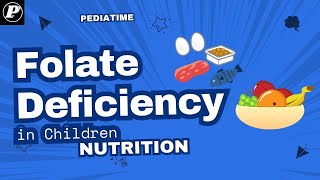 Folic Acid Deficiency in Children  Nutrition Disorders  Pediatrics [upl. by Brennan]