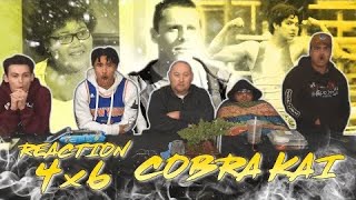 Cobra Kai  4X6 “Kicks Get Chicks” REACTION [upl. by Notgnilliw955]