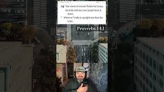 Proverbs 141  Wisdom to Build Your Home Proverbs Wisdom LofiBible [upl. by Llirrehs]