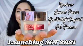 Review Loreal Paris Revitalift Crystal Gel Cream  Loreal Fresh Hidrating Cream [upl. by Uwkuhceki906]