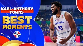 KarlAnthony Towns 🇩🇴  Best Moments at FIBA Basketball World Cup 2023 [upl. by Noleta]