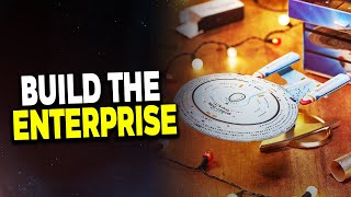 Building The ENTERPRISED  Star Trek Advent Calendar Unboxing [upl. by Eednus]