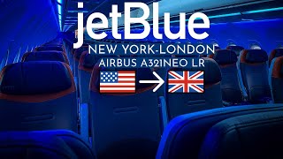 jetBlue Airbus A321LR  JFKLGW  Core Economy [upl. by Meuser]