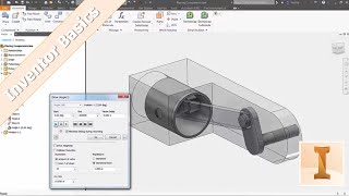 Inventor 101 Driving Motion with Assembly Constraints [upl. by Llemert]