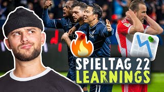 Kickbase Spieltag 22 Learnings 😏 NOBRAINER für kleines Geld 🚀🔥 [upl. by Lyons469]