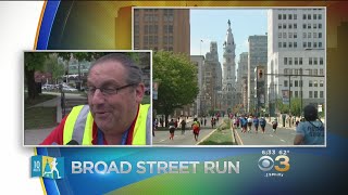 Broad Street Run Its Amazing Says Bruce Platt Of The Pancreatic Cancer Action Network [upl. by Quita]