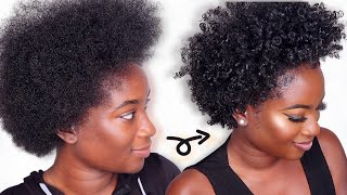 BEST WAY TO DEFINE YOUR 4A4B4C CURLS IN 2021 Natural Hair [upl. by Nomaid]