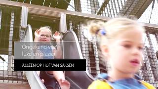 Luxe vakantiepark voor gezin in schoolvakantie 2019  Hof van Saksen Drenthe Nederland [upl. by Derry476]