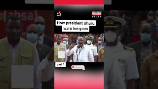 How Uhuru warned Kenyans of President Ruto rigathigachagua rutospeechtoday uhuru [upl. by Shandra]