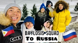 Filipino Russian Family Goes to RUSSIA in WINTER [upl. by Urbani]