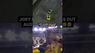 Joey Logano SOUNDS OFF on Austin Dillon 😳 [upl. by Addy]