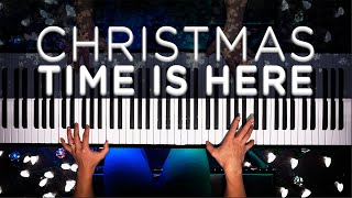 Christmas Time Is Here A Charlie Brown Christmas  Piano Cover [upl. by Nalla]