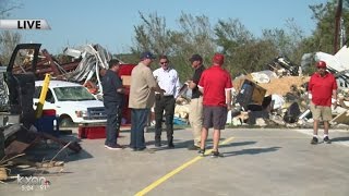 Canton Trade Days attendees talk about Canton tornado [upl. by Nwahsd]