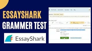 How To Pass Essayshark Test  Essayshark Grammer Test 2022  Make Money Online [upl. by Bevvy]