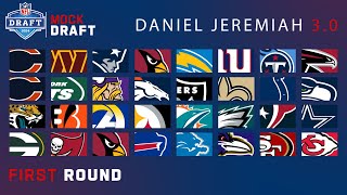 2024 FULL First Round Mock Draft Daniel Jeremiah 30 [upl. by Naic]