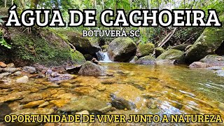 CHÁCARA COM ÁGUA DE CACHOEIRA CASA COM 3 QUARTOS FÁCIL DE CUIDAR ÁREA DE FESTAS EM SC [upl. by Reuben275]