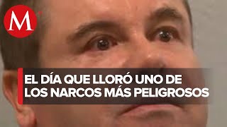 El Chapo lloró DEA difunde video del día de la extradición [upl. by Pettit86]