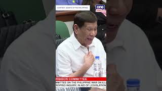 ExPres Duterte says he takes full responsibility for drug war [upl. by Ahsiliw]