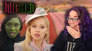 WICKED Official Trailer REACTION [upl. by Tamera]