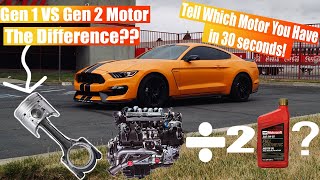 GT350 Gen 1 VS Gen 2 Motor amp How to check which one you have [upl. by Llydnek]