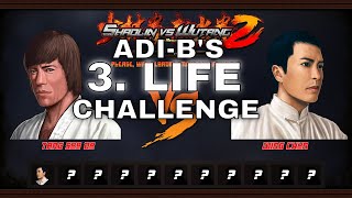 quotUnleashing Chaos AdiB and Shaolin vs Wu tang 2 3 Life Challengequot [upl. by Paryavi]