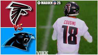 Falcons vs Panthers Week 6 Simulation Madden 25 PS5 [upl. by Gerard]