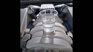 MercedesBenz CL 63 AMG M156 engine intake manifold leaking test [upl. by Dasteel]