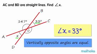 Vertically Opposite Angles [upl. by Brenton571]