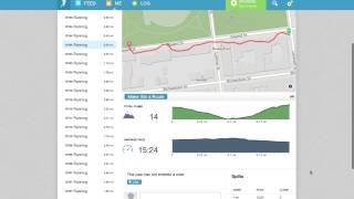 Export download GPX file from RunKeeper [upl. by Itsa748]