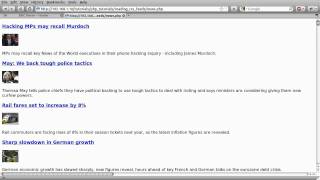 PHP Tutorial Reading an RSS Feed part 00 [upl. by Berny]