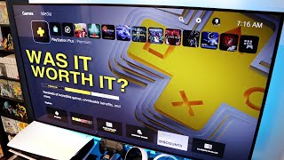 PS Plus Extra amp Premium 1 Year Later Review Game Quality Classics Streaming amp More [upl. by Aisiram870]