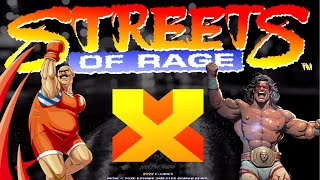 Streets of Rage X OpenBOR FGAMES  RBear  Abadede CPU Partner Mania Coop [upl. by Ranie]