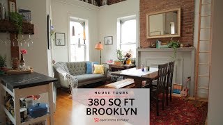 380 Square Feet  House Tours  Apartment Therapy [upl. by Eelidnarb]