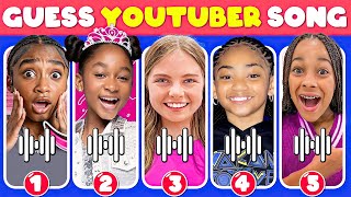 Guess the Youtuber by SONGS  Lay Lay Kinigra Deon Jordan Matter The Royalty FamilySalish Matter [upl. by Dunkin]