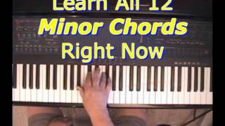 Learn All 12 Minor Chords Right Now [upl. by Ariak]