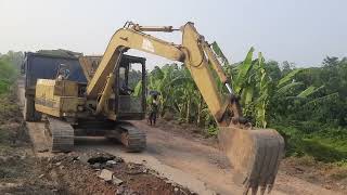 Use of Excavators in Road Rehabilitation Part 8 [upl. by Townshend983]