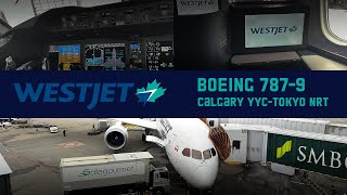 🇨🇦🇯🇵 WestJet Boeing7879 Dreamliner ｜ Premium Economy Class  Calgary  Tokyo  WS80 [upl. by Norma]