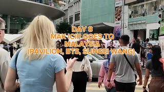 DAY 8 MAK ICIP GOES TO MALAYSIA PAVILION BTS SUNGEI WANG [upl. by Ocsisnarf165]