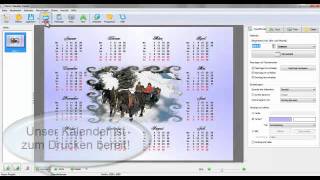 Das beste Kalenderprogramm eigene Kalender mit Fotos erstellen [upl. by Bledsoe141]