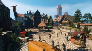 Novigrad Rich District Day  Music Overhaul Project [upl. by Asquith]