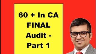 How to Score 60 marks In CA Final Audit  Part 1 [upl. by Adnalram96]