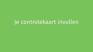 Hoe online stempelen Je controlekaart invullen deel 2 [upl. by Eiramaneet303]