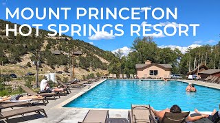 MOUNT PRINCETON HOT SPRINGS Day Trip to Natural Hot Springs Resort Near Denver  Colorado Travel [upl. by Anigue259]