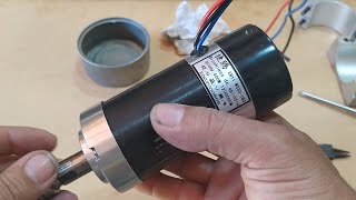 Como consertar Spindle da CNC Spindle 400w disassembly and repair [upl. by Drarreg]